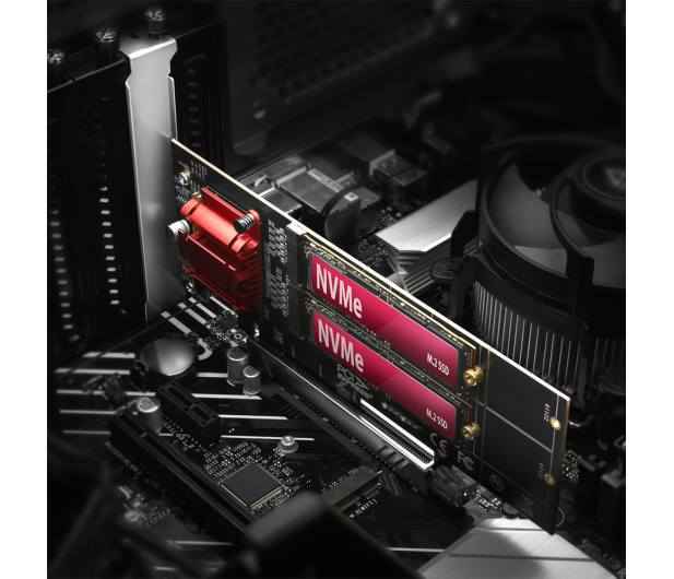 AXAGON PCEM2-ND PCIE 2X NVME M.2 ADAPTER - 1139506 - zdjęcie 8